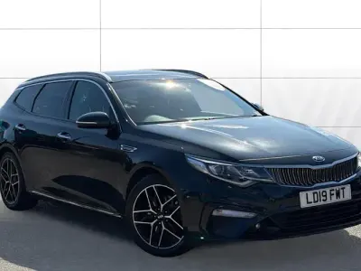 Used Kia Optima 136 HP (100 kW) 2019 Blue Estate