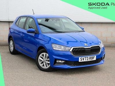 Used Skoda Fabia Comfort 108 HP (79 kW) 2023 Blue Hatchback