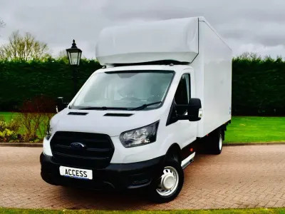 Used Ford Transit S 130 HP (95 kW) 2022 White Cabriolet