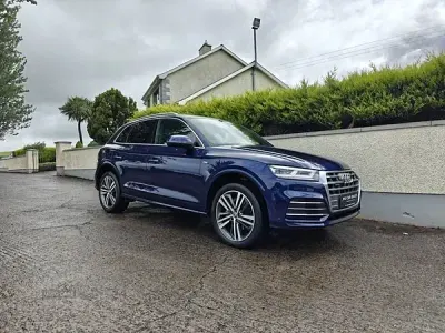 Used Audi Q5 S-Line 190 HP (139 kW) 2019 Blue SUV