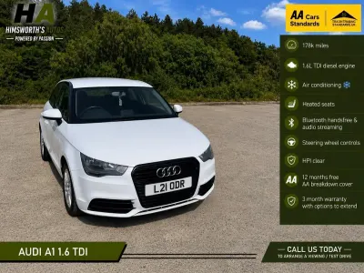 Used Audi A1 Comfort 2014 White Hatchback