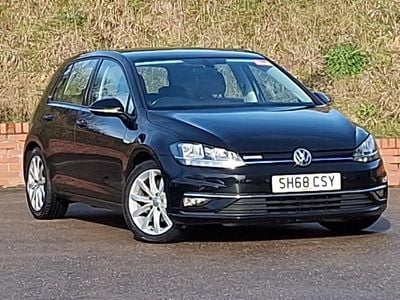 Used VW Golf VII GT 130 HP (95 kW) 2018 Black Hatchback