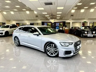 Begagnad Audi A6 S-Line 245 HK (180 kW) 2020 Silver Kombi