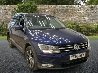 Used VW Tiguan SE 150 HP (110 kW) 2016 Blue SUV