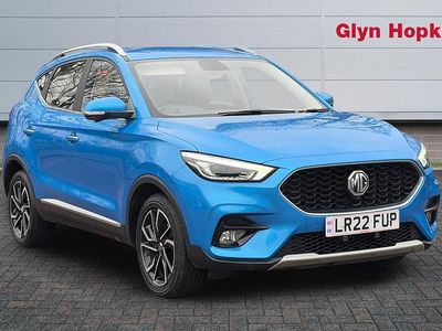 Used MG ZS Exclusive 106 HP (77 kW) 2022 Blue Hatchback