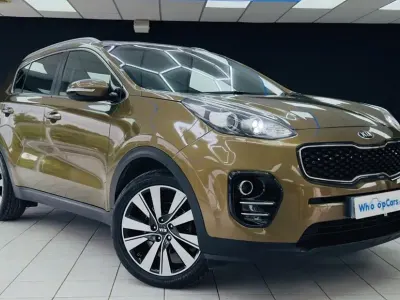 Used Kia Sportage 114 HP (83 kW) 2016 Green SUV