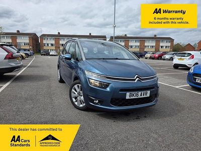 Used Citroën Grand C4 Picasso Exclusive 120 HP (88 kW) 2016 Blue MPV