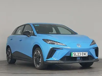Used MG MG4 EV SE 125 kW (170 HP) 2023 Blue Hatchback