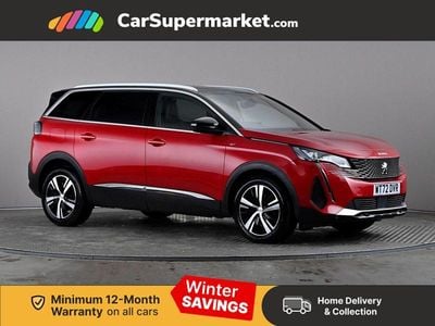 Red Used 2022 Peugeot 5008 GTi Hatchback | £19,197 (Fair price)