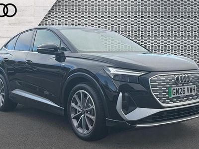 New Audi Q4 Sportback e-tron S-Line 150 kW (204 HP) 2026 Black SUV