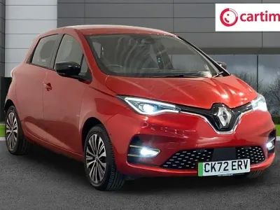 Usado Renault Zoe Techno 100 kW (136 HP) 2022 Vermelho Citadino