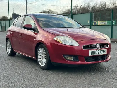 Used Fiat Bravo Sport 2008 Red Hatchback