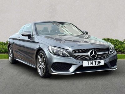 Used Mercedes C220 AMG line 2017 Grey Cabriolet