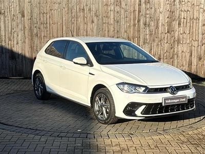 White Used 2022 VW Polo R-line Hatchback | £16,399 (Fair price)