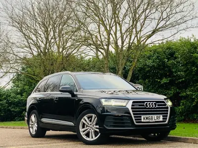 Used Audi Q7 S-Line 231 HP (169 kW) 2018 Black SUV