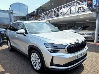 Used Skoda Kodiaq SE L 150 HP (110 kW) 2025 Brilliant silver metallic SUV