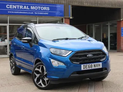 Used Ford Ecosport ST-Line 140 HP (102 kW) 2018 Blue SUV