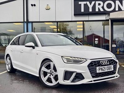 Used Audi A4 S-Line 190 HP (139 kW) 2021 White Estate