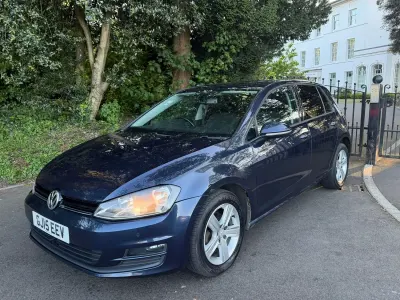 Usado VW Golf VII Match 105 HP (77 kW) 2015 Azul Citadino