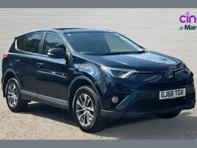 Used Toyota RAV4 Hybrid 194 HP (142 kW) 2018 Blue SUV