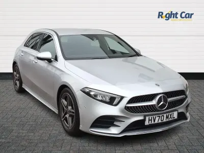 Used Mercedes A180 Executive 136 HP (100 kW) 2020 Silver Hatchback