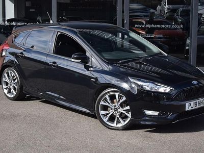 Used Ford Focus ST-Line 140 HP (102 kW) 2018 Black Hatchback