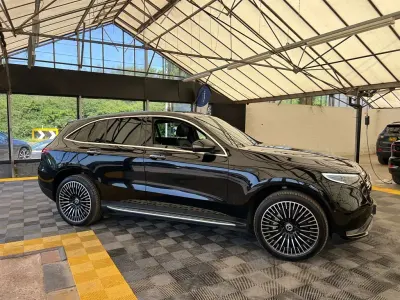 Used Mercedes EQC400 AMG Line Premium 300 kW (408 HP) 2022 Black SUV