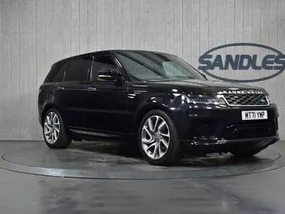 Gebraucht Land Rover Range Rover Sport Autobiography Dynamic 404 PS (297 kW) 2021 Schwarz SUV