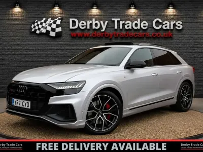 Used Audi SQ8 Black Edition 507 HP (372 kW) 2021 Silver SUV