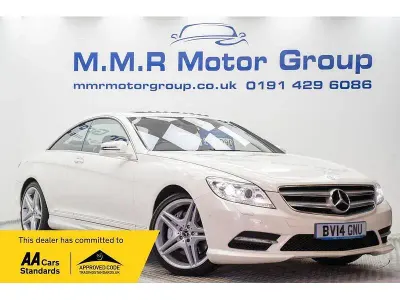 Used Mercedes CL500 2014 White Coupe