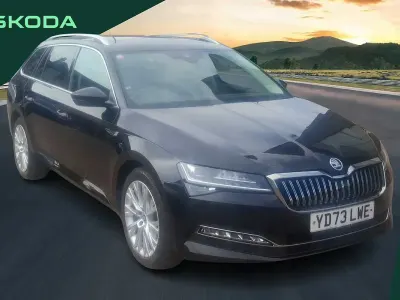 Used Skoda Superb SE L 147 HP (108 kW) 2023 Black Estate