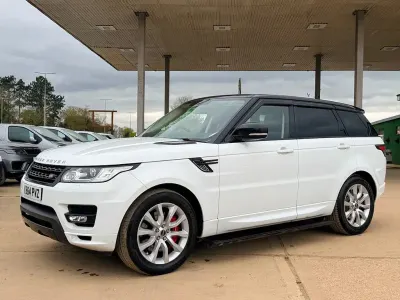 Begagnad Land Rover Range Rover Autobiography Dynamic 275 HK (202 kW) 2015 Vit SUV