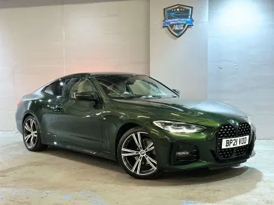 Used BMW 420 M Sport 181 HP (133 kW) 2021 Green Coupe
