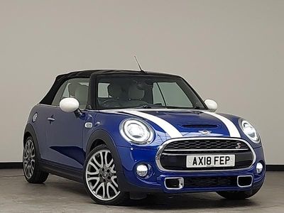 Used Mini Cooper S Cabriolet 192 HP (141 kW) 2018 Blue Cabriolet