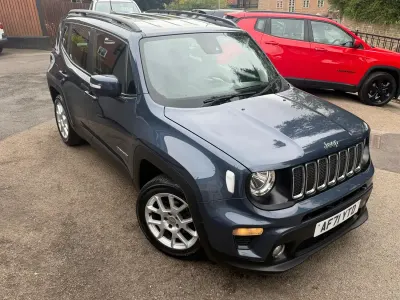 Used Jeep Renegade Longitude 120 HP (88 kW) 2021 Blue SUV