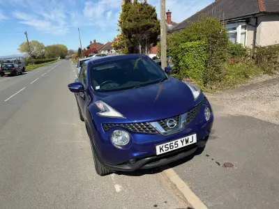 Used Nissan Juke N-Connecta 110 HP (80 kW) 2016 Blue SUV