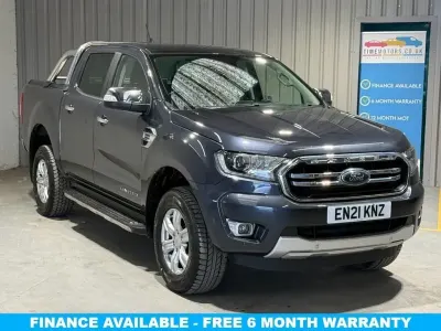 Używany Ford Ranger Limited 2021 Szary Pickup