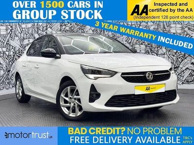 White Used 2020 Vauxhall Corsa SRi Hatchback | £10,295 (Fair price)