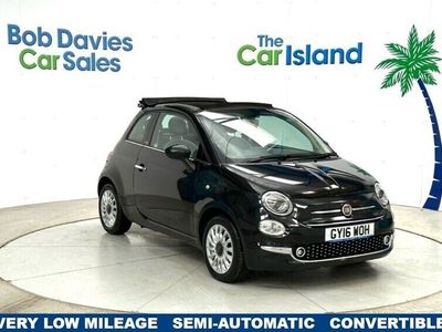 used Fiat 500C 1.2 LOUNGE DUALOGIC 3d 69 BHP