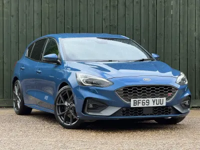Used Ford Focus ST 280 HP (205 kW) 2019 Blue Hatchback