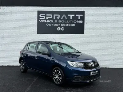 Used Dacia Sandero Ambiance 2018 Blue Hatchback