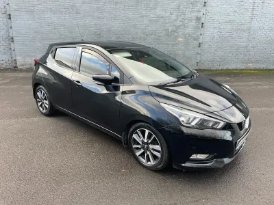 Used Nissan Micra Acenta 90 HP (66 kW) 2017 Black Hatchback