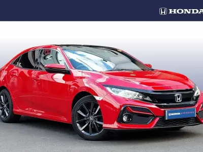 Second-hand Honda Civic EX 126 CP (92 kW) 2021 Roșu Hatchback