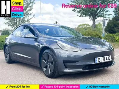 Usado Tesla Model 3 RWD 208 kW (283 HP) 2021 Cinzento Sedan