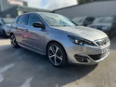 Used Peugeot 308 GT-line 120 HP (88 kW) 2016 Grey Hatchback