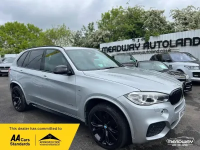 Begagnad BMW X5 M Sport 2017 Silver SUV