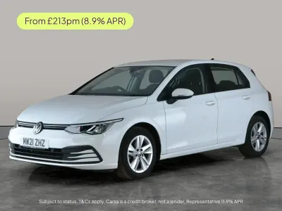 Used VW Golf VII Life 130 HP (95 kW) 2021 White Hatchback