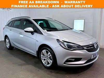 Used Vauxhall Astra Design Edition 110 HP (80 kW) 2018 Grey Estate