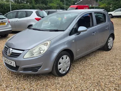 Used Vauxhall Corsa Club 2009 Silver Hatchback