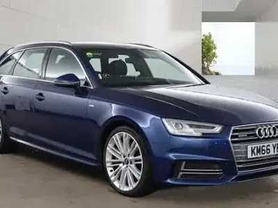 Used Audi A4 S-Line 2017 Blue Estate